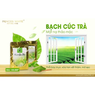BẠCH CÚC TRÀ MẶT NẠ THẢO MỘC - PRINCESS WHITE