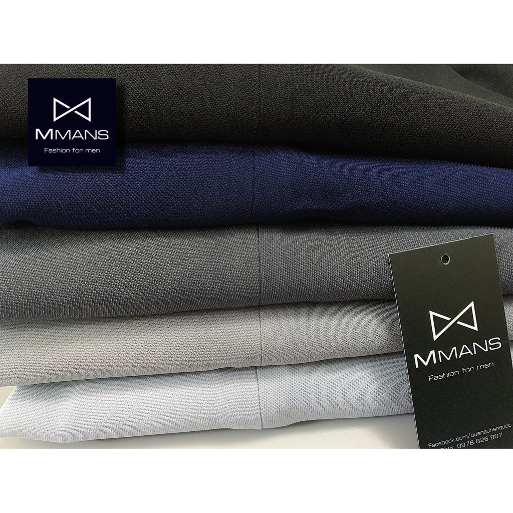 Quần âu nam chất lượng cao cấp màu ghi, xanh than và đen dáng body Hàn Quốc | BigBuy360 - bigbuy360.vn