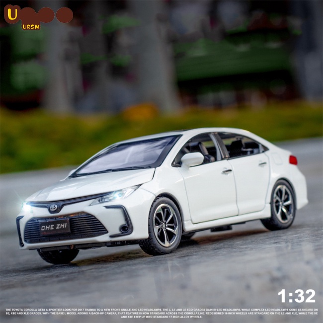 Mô Hình Xe Hơi Toyota Corolla Bằng Hợp Kim Tỉ Lệ 1:32 Có Đèn Và Âm Thanh