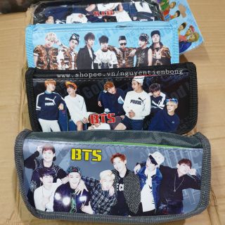 Túi ví đựng bút BTS giá sỉ