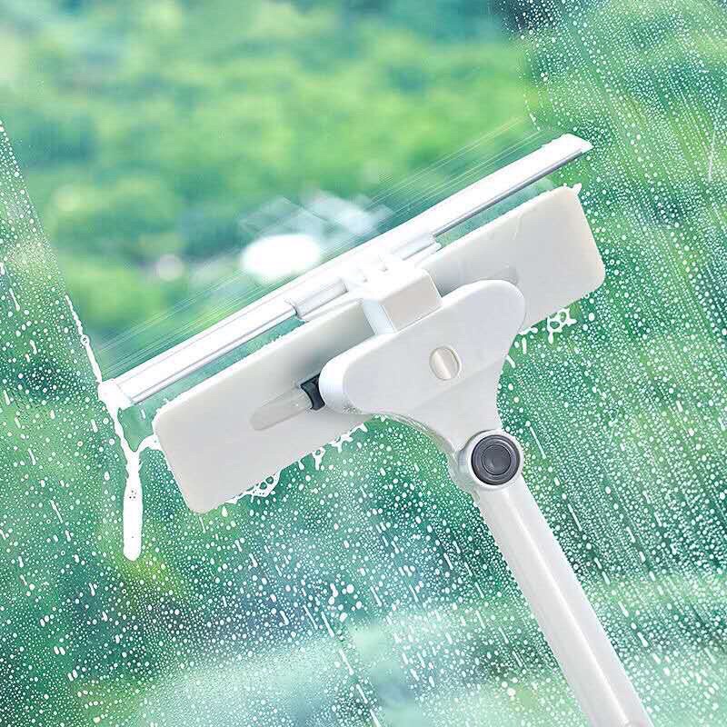 Cây lau kính thông minh đa năng 3 in 1, chổi lau kính gạt nước Cao Cấp vệ sinh cán ngắn tiện dụng, đánh bật mọi vết bẩn
