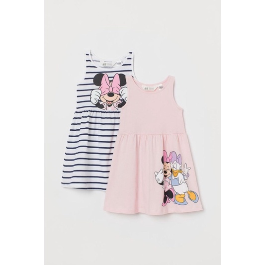 set 2 váy Mickey HM bé gái dư xịn