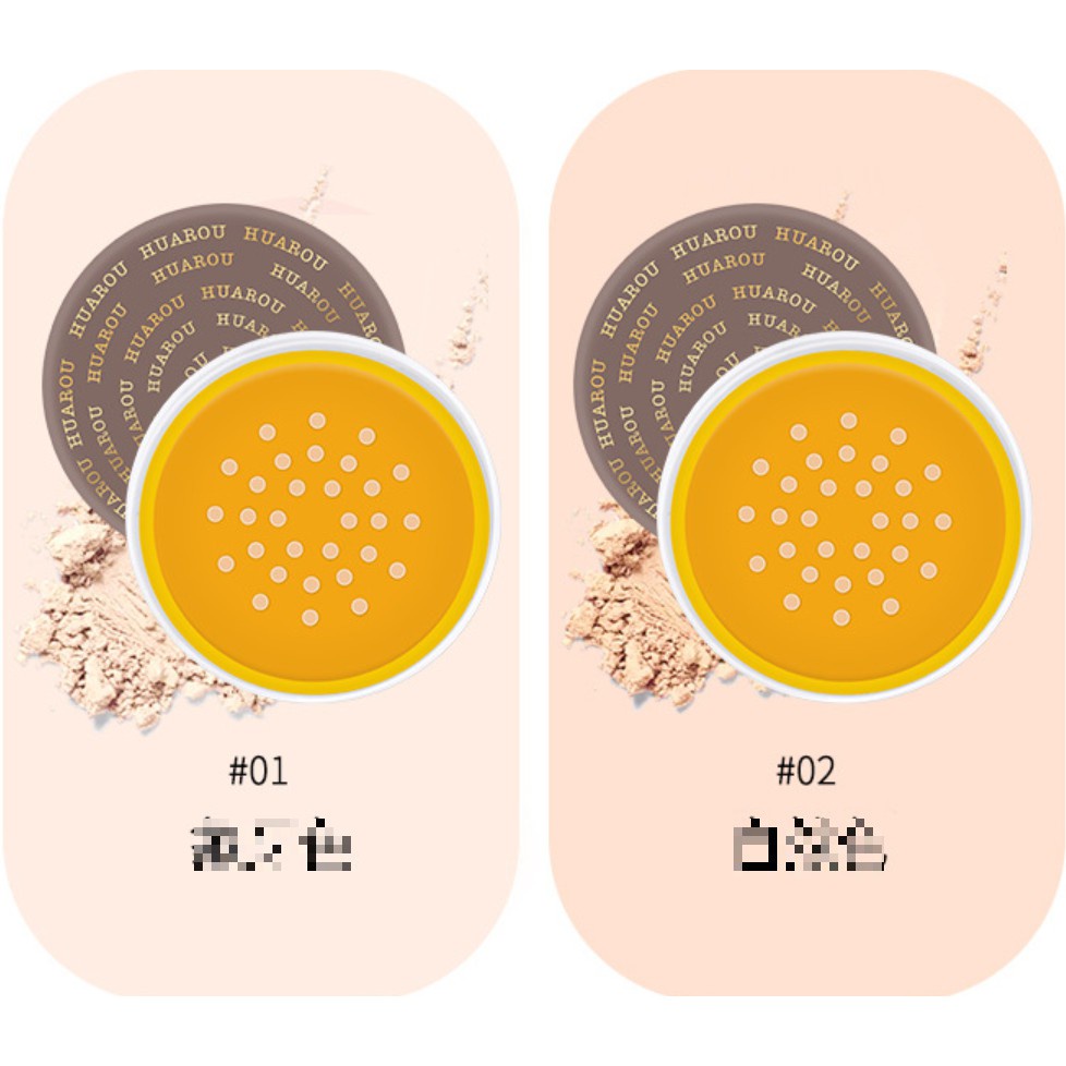 Phấn bột phủ makeup NÂU MỘC HUAROU0026 nội địa độ phủ tốt mịn da tự nhiên sỉ tốt- GIÁ GỐC 12 | BigBuy360 - bigbuy360.vn