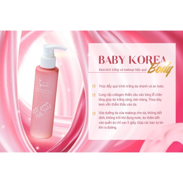 Body Baby Korea ( Dưỡng trắng & Make up )