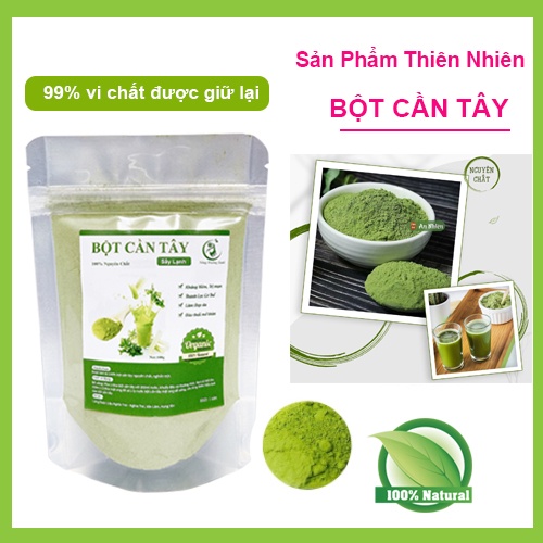 Bột Cần Tây Nguyên Chất 100% Sấy Lạnh