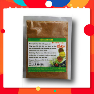 Bột dành dành tạo màu vàng tươi Chợ Quê 50g