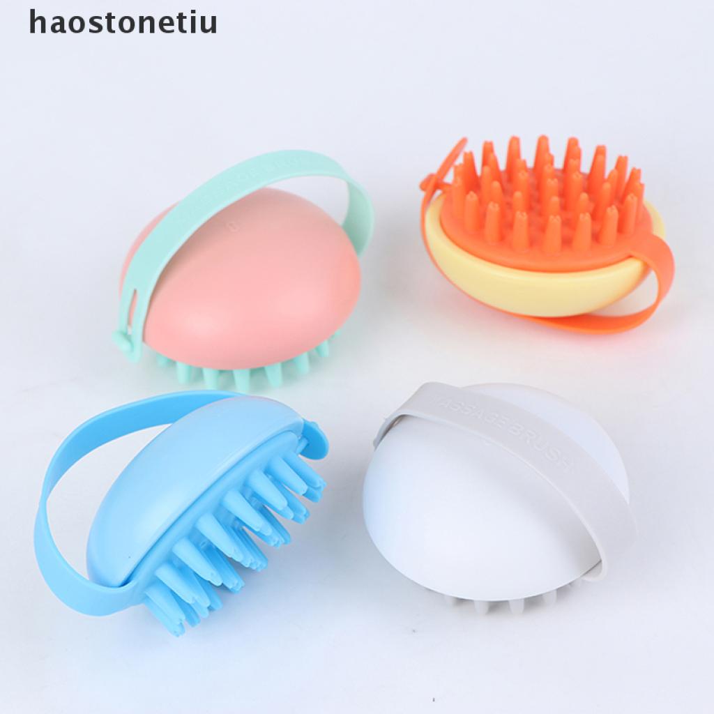 [Hàng mới về] Bàn chải tắm mát-xa da đầu thư giãn tiện dụng