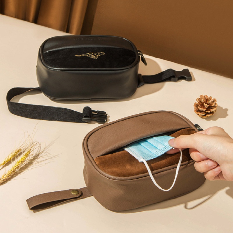 Hộp Đựng Khăn Giấy Tự Động Nhiều Màu Sắc Treo Gối Tựa Đầu Xe Hơi Cho Nam