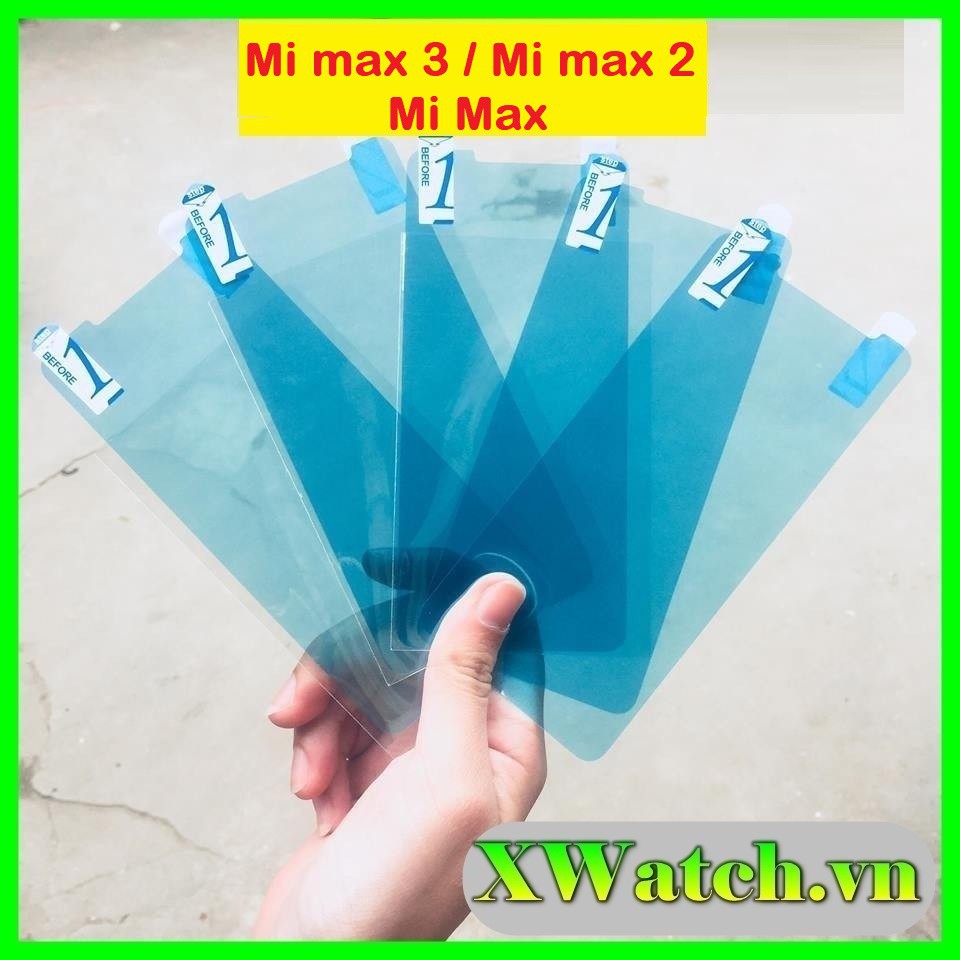 Dán dẻo chống xước Xiaomi Mi max 3 / Mi max 2 / Mi Max Note 8 Note 8 Pro Redmi 6 pro / Mi A2 Xiaomi Note 5 pro Mi 8 Mi 8