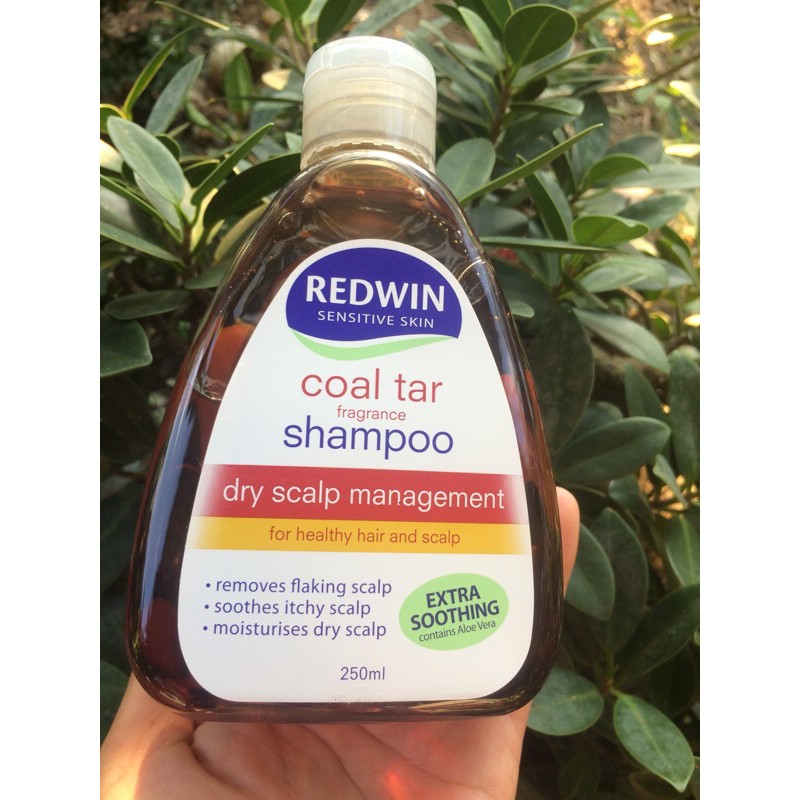 DẦU GỘI TRỊ GÀU _ GIẢM NHỜN _ NẤM_NGỨA DA ĐẦU COAL TAR REDWIN