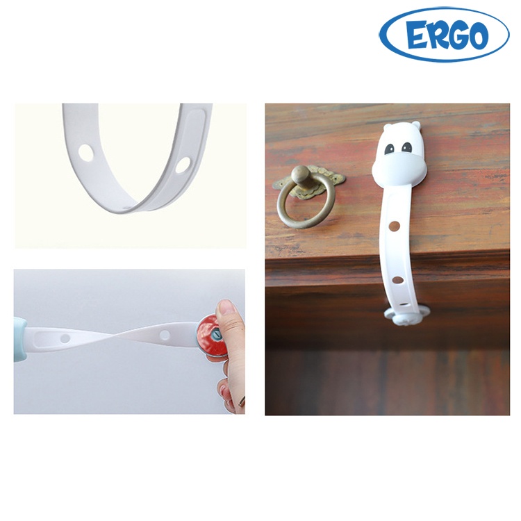 Khóa tủ, khóa ngăn kéo, khóa gài tủ lạnh cao cấp bò sữa đáng yêu