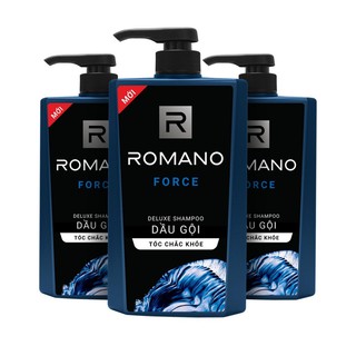 Dầu Gội Cao Cấp Cho Nam Romano Force (650g)