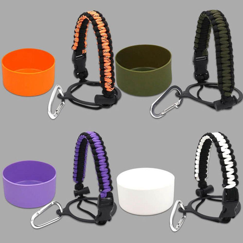 1 Bộ Bình Đựng Nước Miệng Rộng Có Tay Cầm Và Dây Thừng