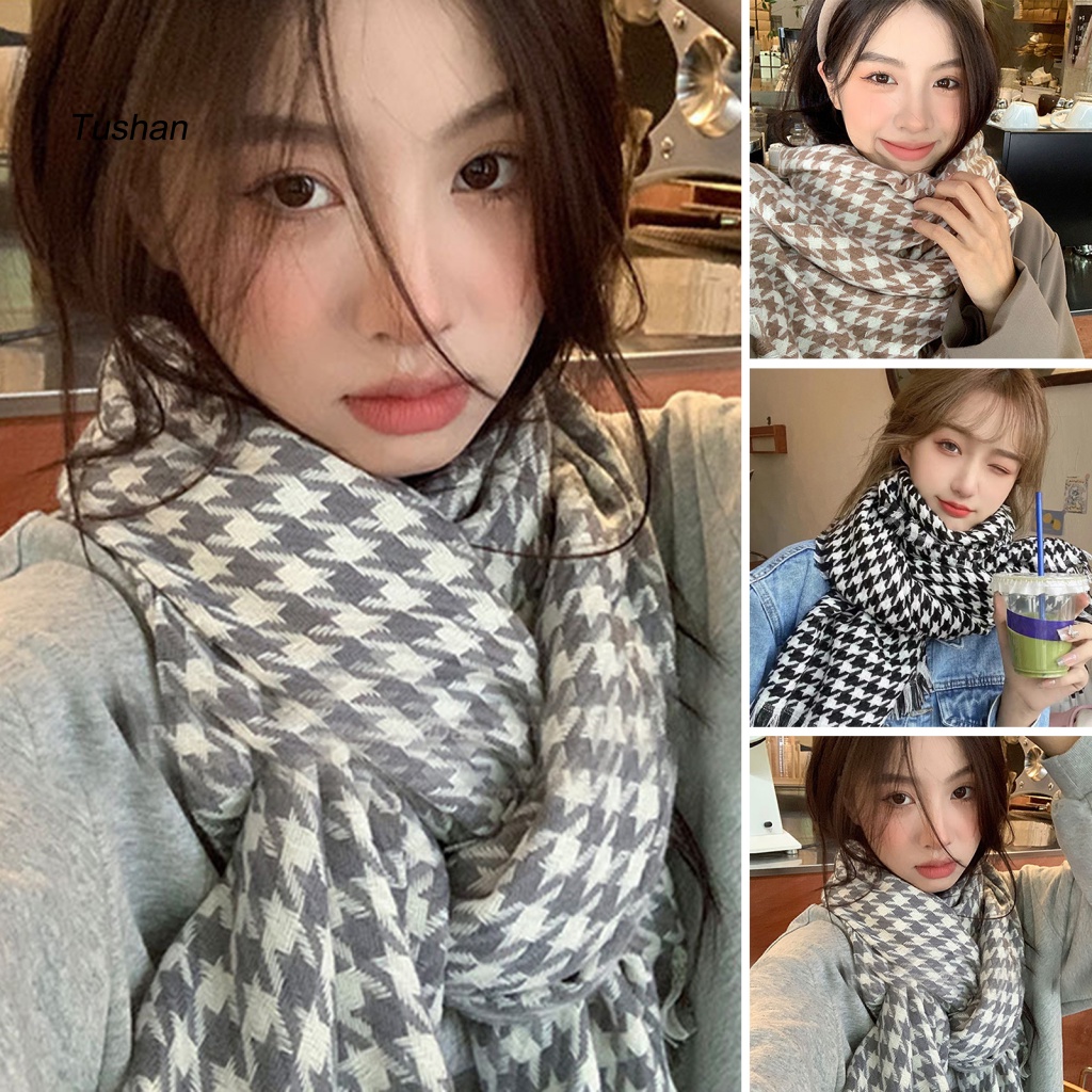 Khăn Choàng Cổ In Họa Tiết Thời Trang Thoải Mái Cho Cặp Đôi