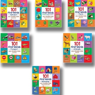 Sách: combo 101 từ đầu tiên - trọn bộ 6 cuốn
