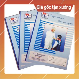 Vở ô li bác hồ vở viết chuẩn 4 o li – vở luyện chữ