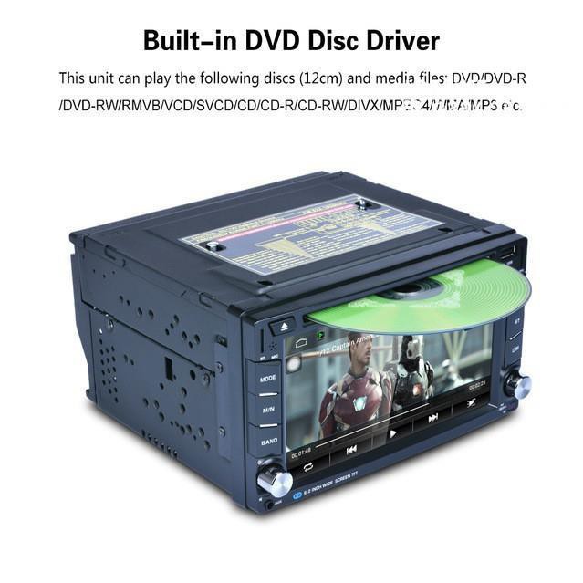 [Giảm giá]  Màn hình DVD 2 din lắp chung mọi xe ô tô F6002B l