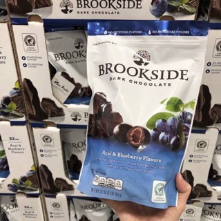 [Date 11/2020]-✨ Kẹo Socola Đắng Nhân Việt Quất Brookside của Mỹ