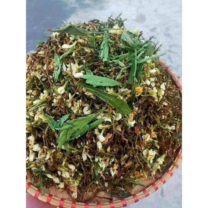 Trà cỏ ngọt, mát gan, Trà Hoa Cô Ba