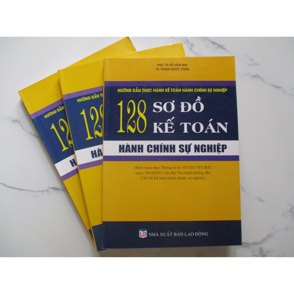 Sách - Hướng Dẫn Thực Hành Kế Toán Hành Chính Sự Nghiệp – 128 Sơ Đồ Kế Toán Hành Chính Sự Nghiệp