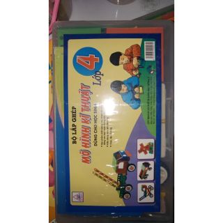Bộ Mô hình lắp nghép kỹ thuật lớp 4