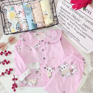 PIJAMA CHO BÉ GÁI REN ĐIỆU ĐÀ