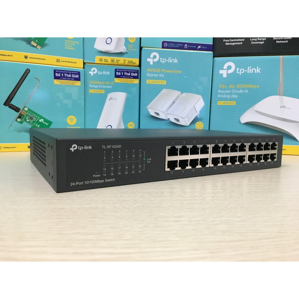 Bộ chuyển mạch SWITCH TP-LINK TL-SF1024D 24 PORT UNMANAGED 10/100MBPS