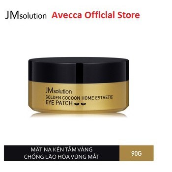 Mặt nạ mắt chiết xuất vàng JM Solution Golden Cocoon Home Esthetic Eye Patch chống lão hóa (90g/60 miếng)