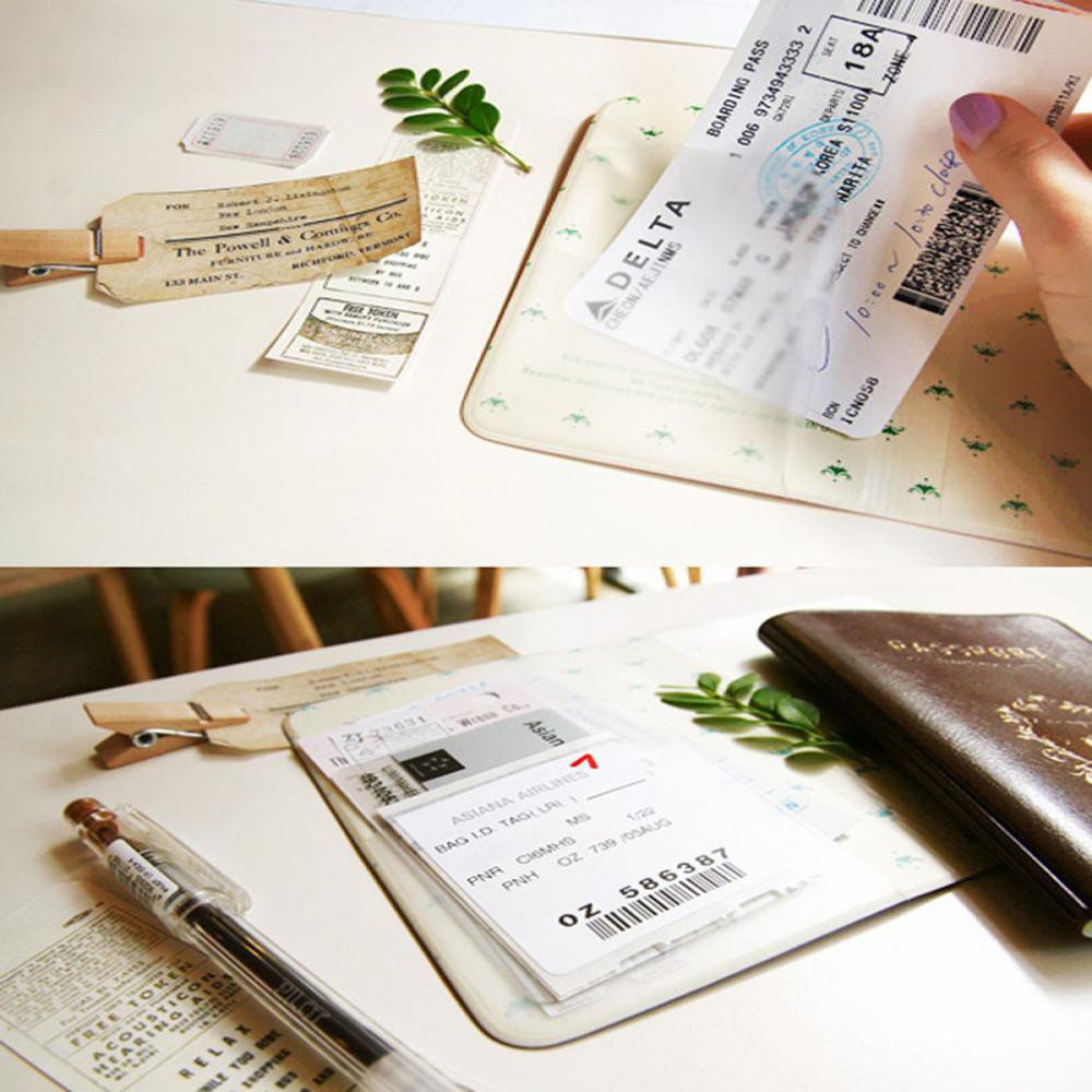 Bao nhựa cho Passport đơn giản