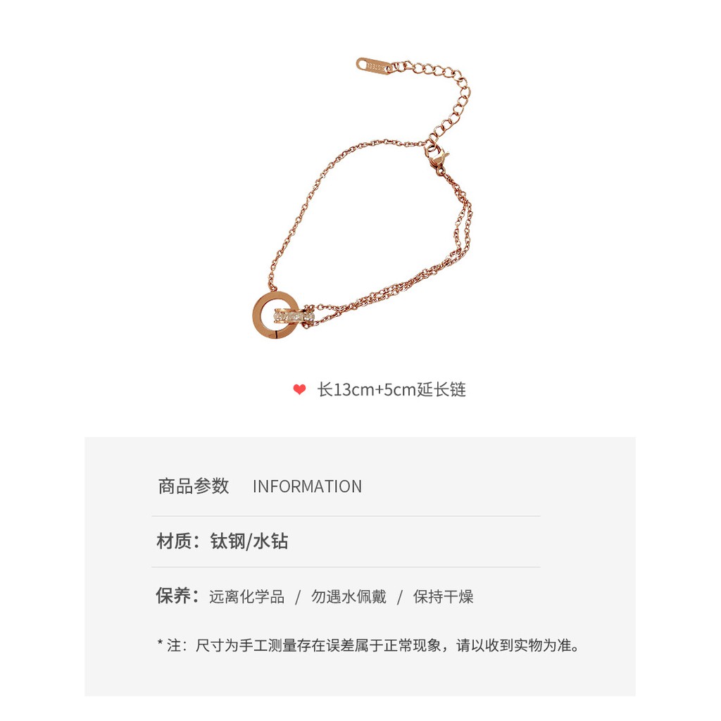 Vòng Tay Thép Titan Thiết Kế Đơn Giản Phong Cách Hàn Quốc Thời Trang Cho Nữ | BigBuy360 - bigbuy360.vn