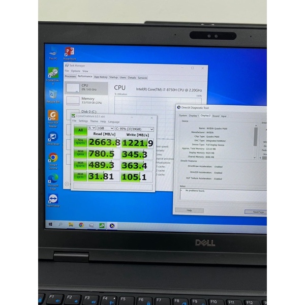 Dell Precision 3530 Core i7 Ram 16G Ssd 256G Vga 4G Chuyên Đồ Hoạ,Game Nặng