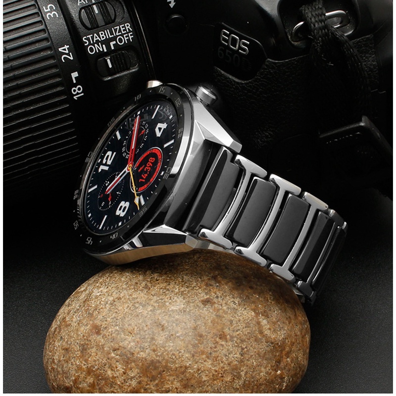 Dây Đeo Bằng Sứ Cho Đồng Hồ Thông Minh Huawei Smart watch GT2/watch 2pro/Samsung 20mm 22mm