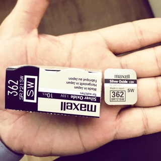 Viên Pin Đồng Hồ Maxell 362 SR721SW - pin maxell 721 - 362 chính hãng vỉ 1 viên