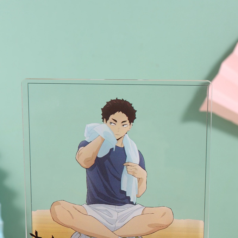 Tmdbyx Standee thiết kế nhiều họa tiết nhân vật phim hoạt hình Haikyuu!!