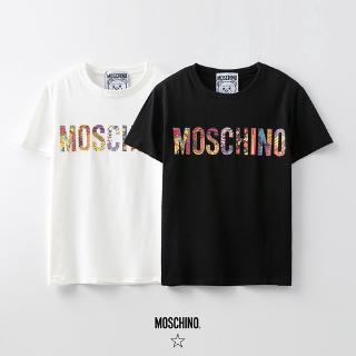 Áo Thun Tay Ngắn In Chữ Moschino Thời Trang Cho Cặp Đôi