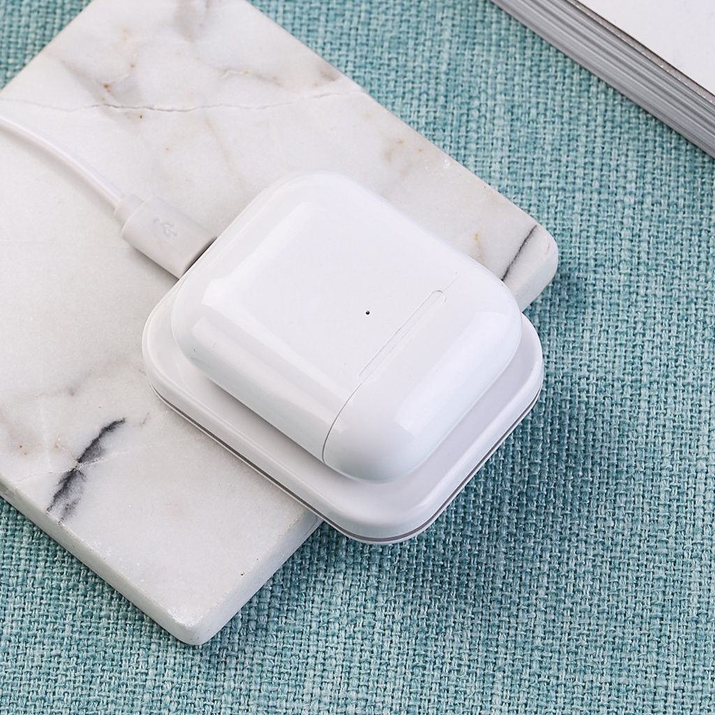 Sạc ko dây smart 2 Trong 1 Bluetooth 3w/7.5w Cho tai nghe ko dây táo 2/3