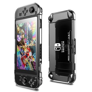 Clear Hard Case Cover Anti-Scratch Protective PC Shell for Nintendo Switch Joy