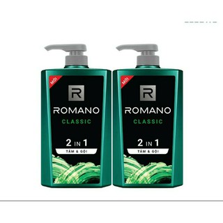 Tắm gội 2in1 romano classic 650gr