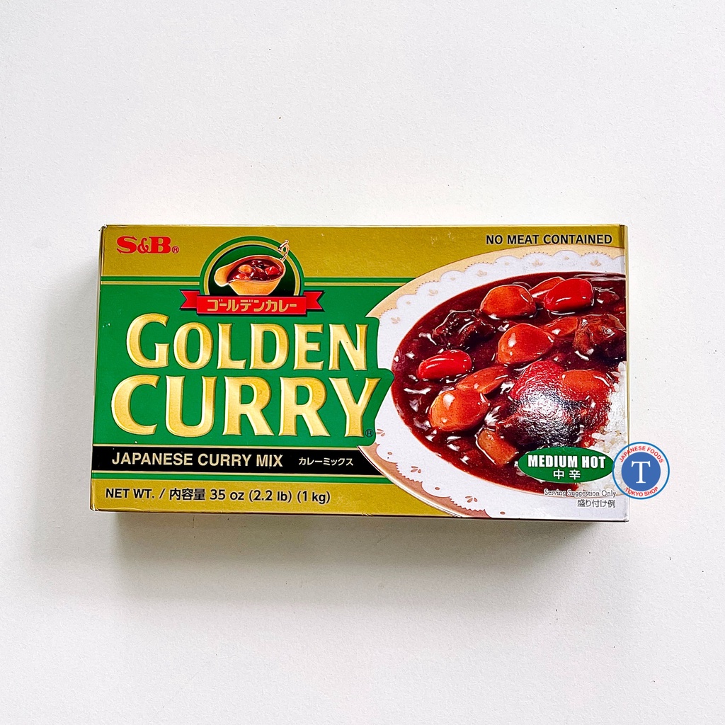 Viên Cà Ri Cô Đặc S&amp;B Golden Curry 1 Kg