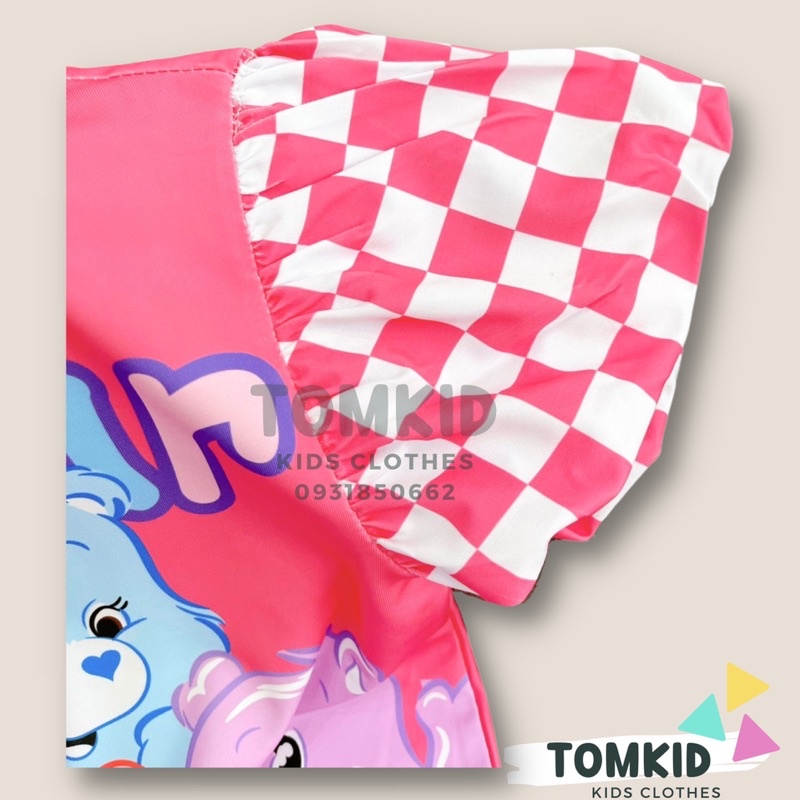 Đồ bộ cho bé gái set đồ bé gái tay phồng chất thun lạnh chính phẩm loại 1 dày dặn không nhão vải 10-40kg Tomkids