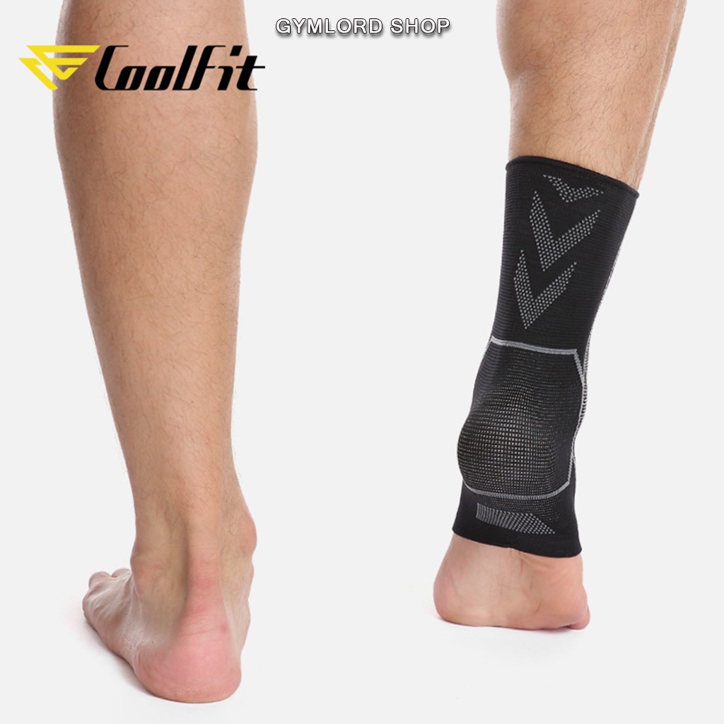 Bó gót chân, bảo vệ mắt cá chân, cổ chân hỗ trợ tập luyện thể thao COOLFIT (1 Chiếc)