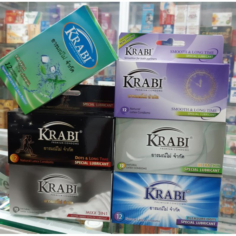 ✅ (Chính Hãng) Bao Cao Su Krabi Thái Lan ( Date Mới)