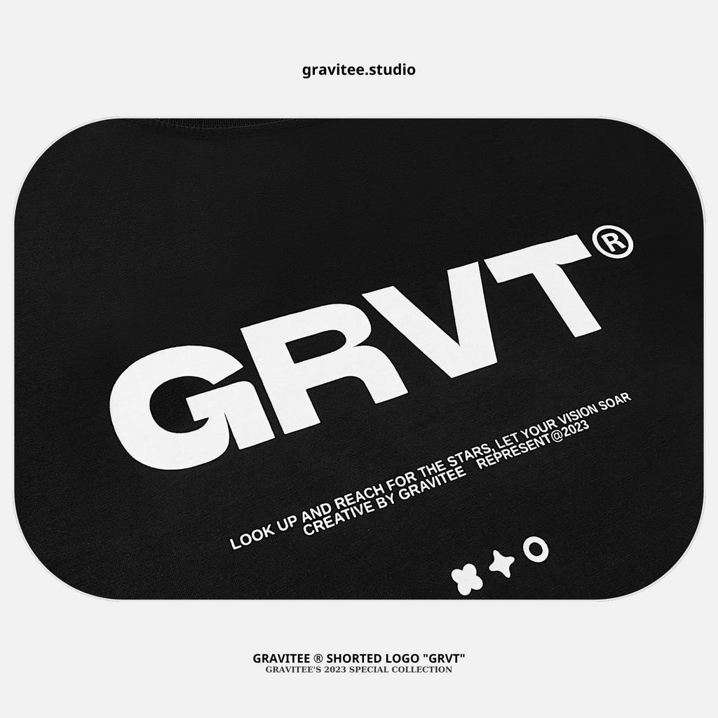 Áo thun Unisex Gravitee Shorted Logo "GRVT"