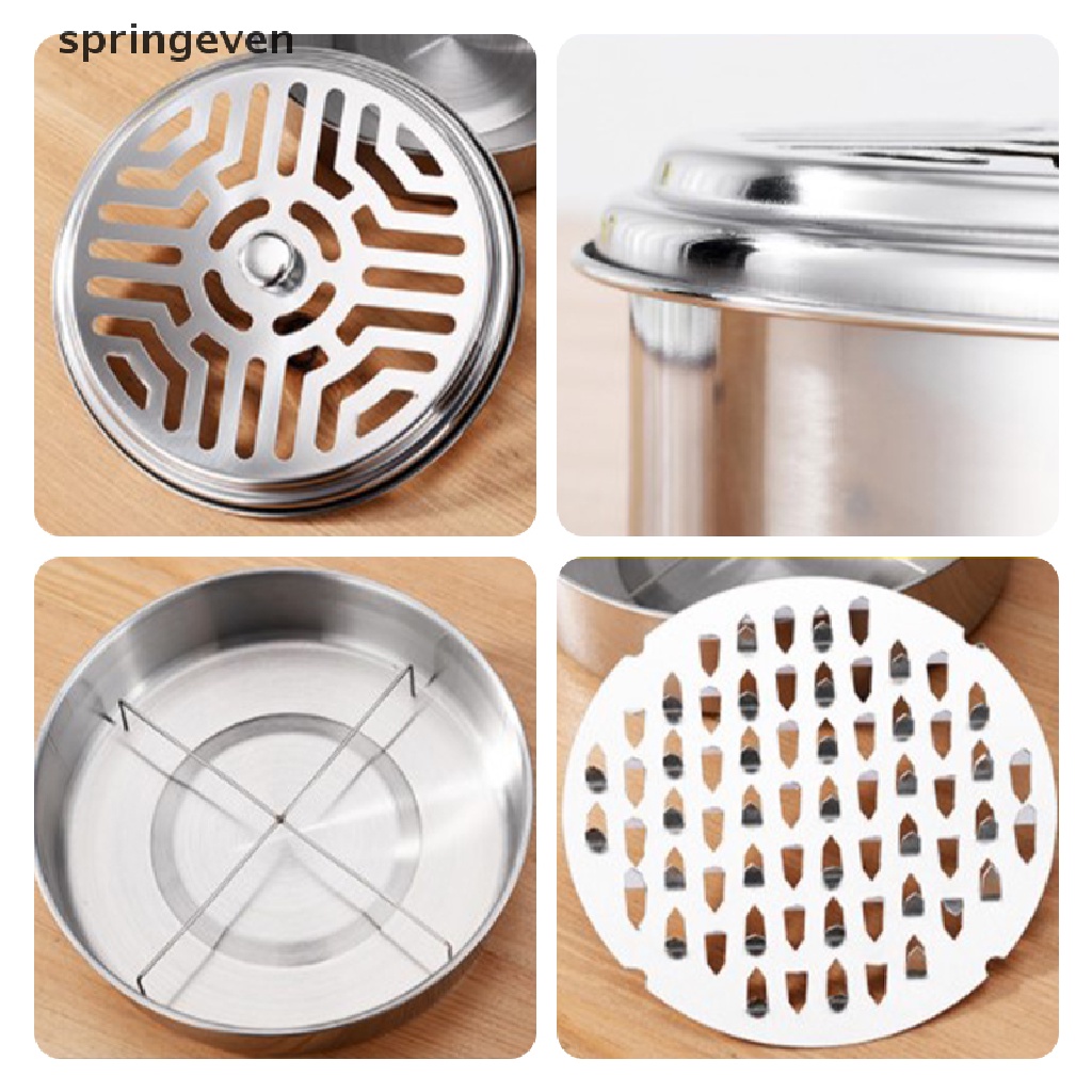 Giá Đỡ Nhang Muỗi Hình Tròn Bằng Thép Không Gỉ Tiện Dụng