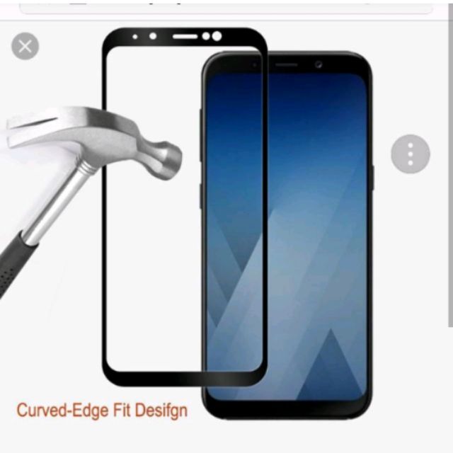 Kính 5D full keo A8 2018