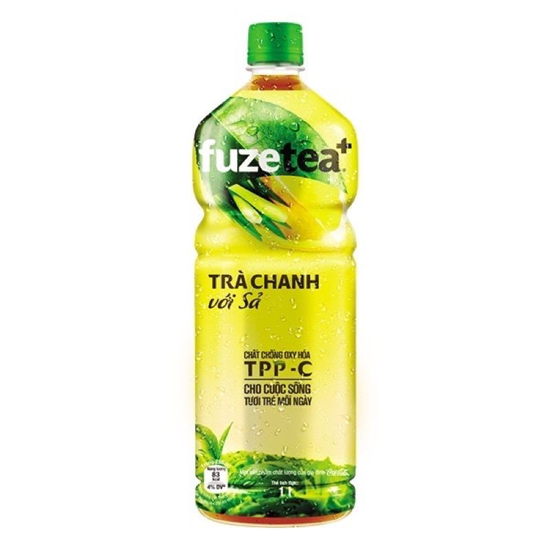 Trà Fuzetea chanh sả 1L