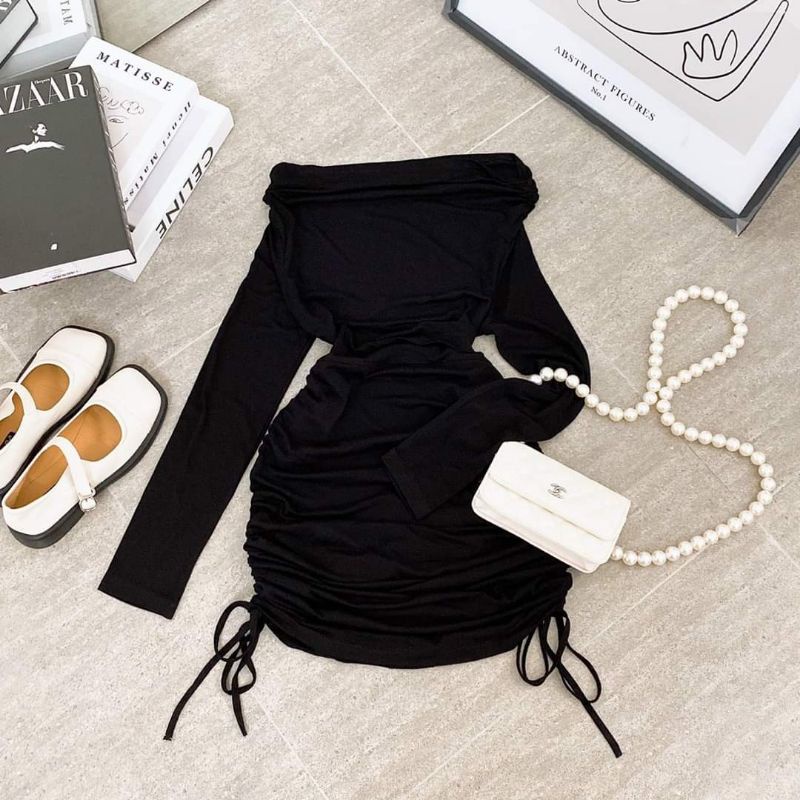 ĐẦM BẸT VAI RÚT DÂY TAY DÀI