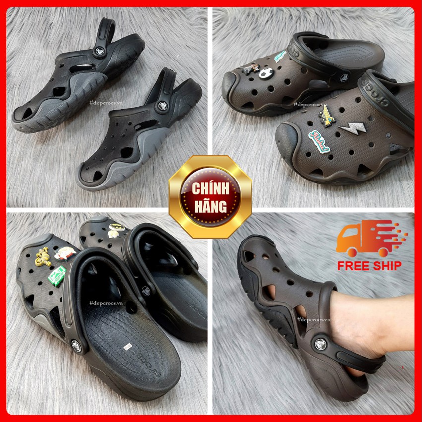 (Chính hãng) Dép sục crocs swiftwater, dép sục cross cao cấp - Cross house