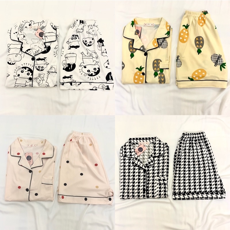 Đồ Bộ Pijama Cộc Mặc Nhà, Bộ Ngủ Cộc Nhiều Màu Xinh Xắn Nhẹ Nhàng CCCP10