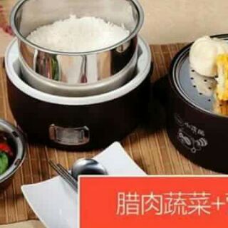 Nồi cơm điện mini 3 tầng đa năng